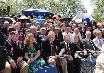 Bomber Command Memorial Dedication